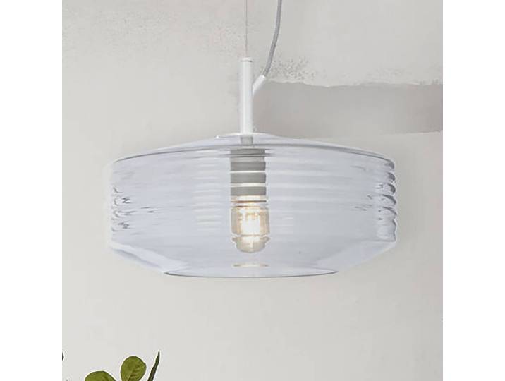 Suspension Verona type B 35 x 35 x 31cm Transparent/Translucide Matériau : Verre Type de verre : Verre clair E27