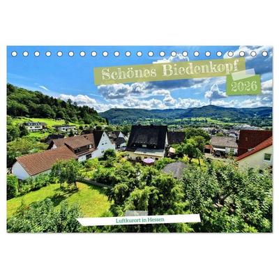 Schönes Biedenkopf Luftkurort in Hessen (Tischkalender 2026 DIN A5 quer), CALVENDO Monatskalender