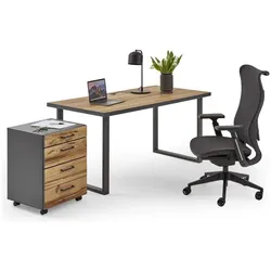 Rrr Company, Rollcontainer, RRR Europe Rollcontainer Eiche (50 x 45 x 66.50 cm)