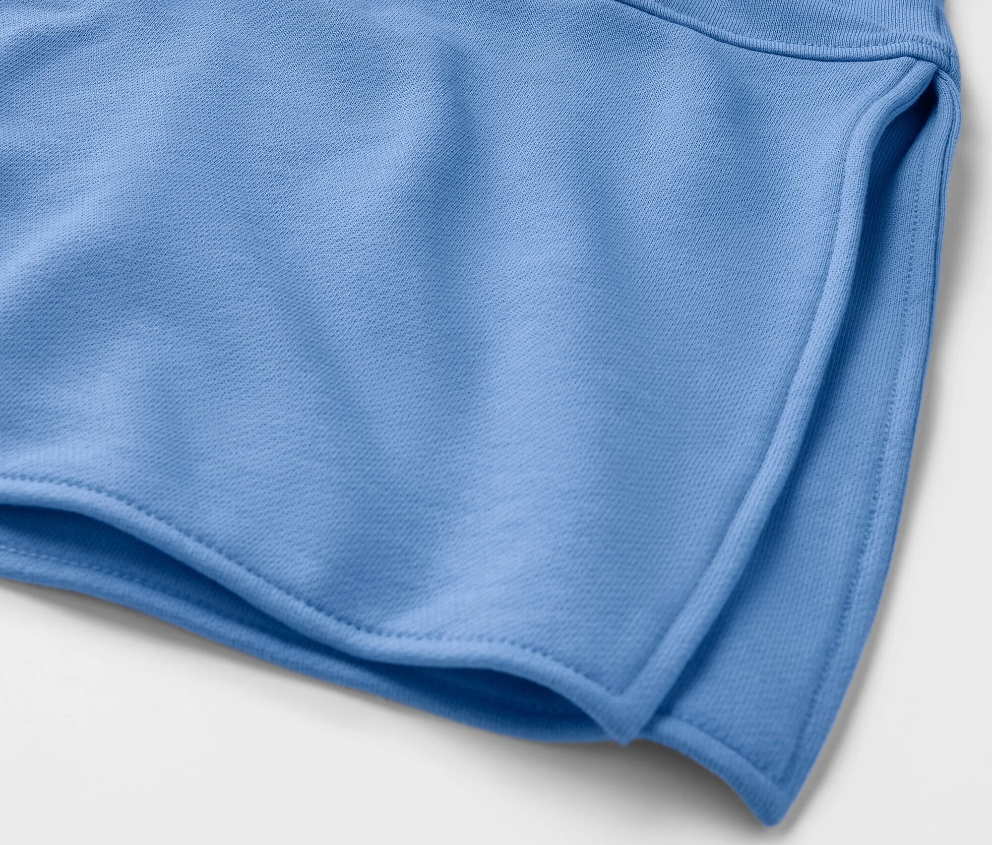 Tchibo - Langes Kapuzensweatshirt hellblau - Damen - Gr. L - hellblau