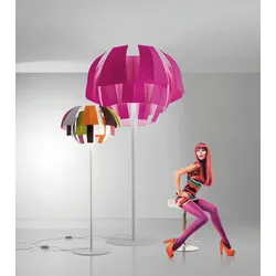 Exotische und Luxuriöse Designer-Stehleuchte Plumage Axo Light - Orange