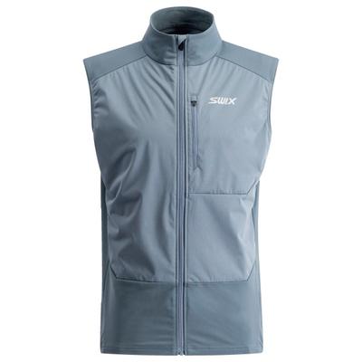 Swix - Focus Vest M - Softshellweste Gr L grau