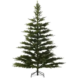 Deko Tannenbaum   ¦ grün ¦ Kunststoff,Metall ¦ Maße (cm): H: 210