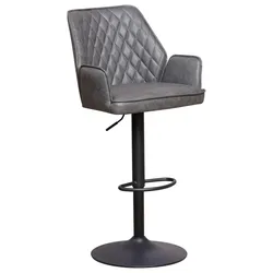 Barhocker Donny ca. 42x114 cm Anthrazit