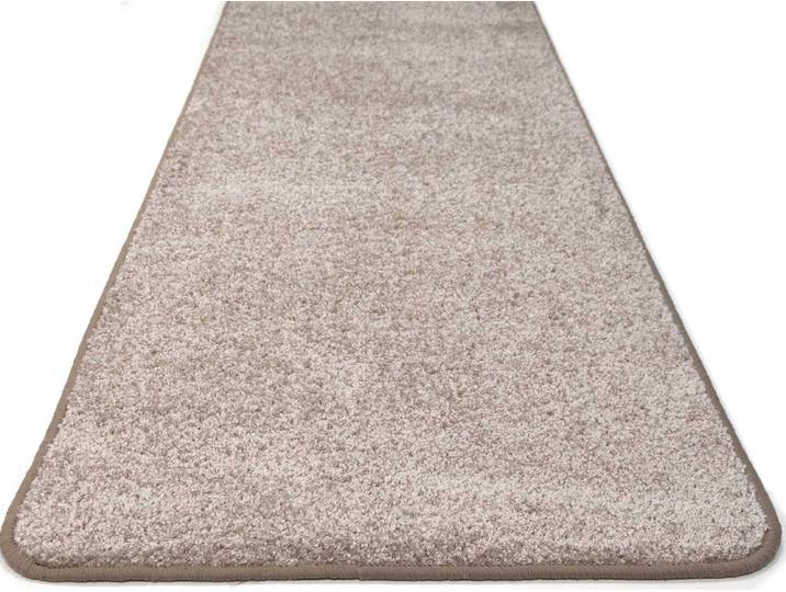 Teppich Teppich MUMBAI , beige (creme), B:120cm H:13mm L:170cm, Polypropylen (PP), PRIMAFLOR-IDEEN IN TEXTIL, Teppiche, Teppich, weicher Kurzflor, Uni Farben, auch als Läufer, Wohnzimmer