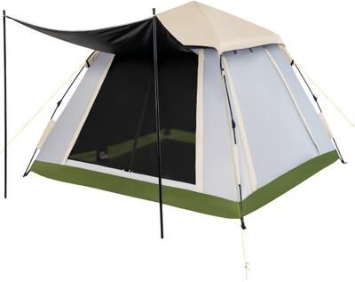 Costway 2-4 Person Instant Pop-up Camping Tent with Removable Rainfly