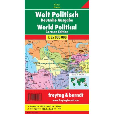Welt politisch Dt. Ausgabe Plano in Rolle, Karte von , Freytag-Berndt und ARTARIA, 978-3-7079-1457-3