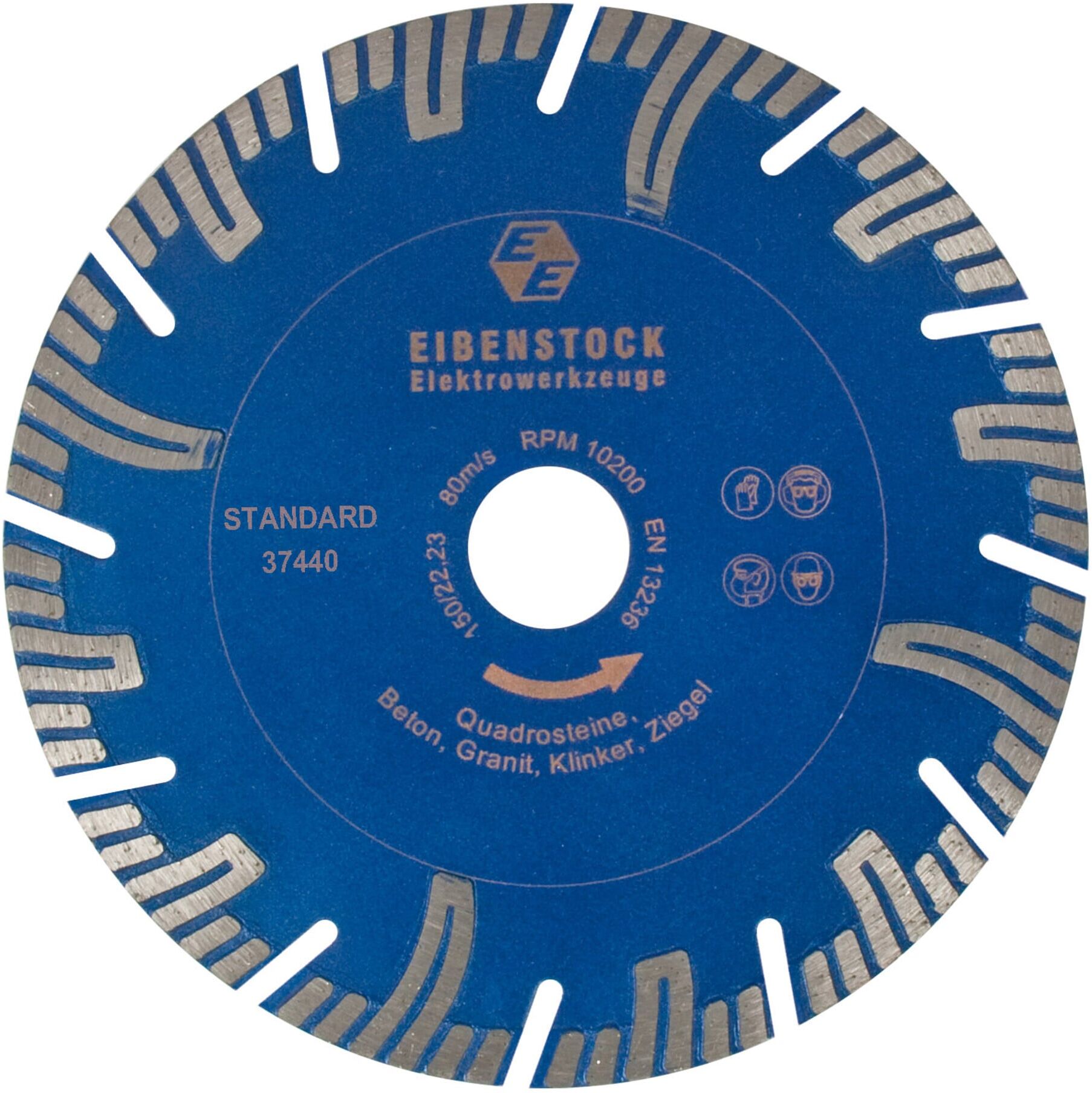 Eibenstock Diamant-Trennscheibe Ø 150 mm -Standard- (für abrasive Materialien) (37440000)