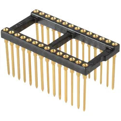DIL 28 NG - IC-Präzisions-Sockel,WireWrap,28pol,vergoldet