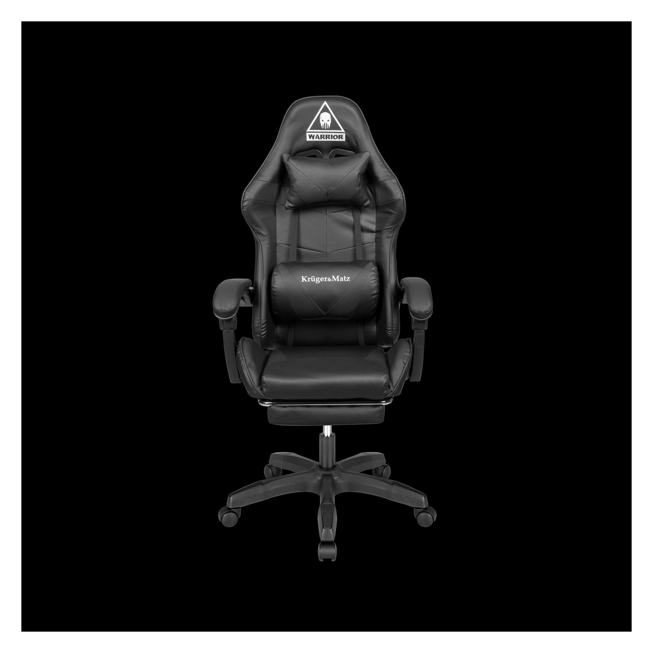 Krüger&Matz Gaming chair Gaming chair Warrior GX-150 Gaming Chair, Black (KM0790-B)
