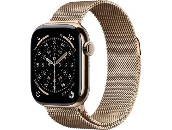Apple Watch - Montre Connectée 42mm Tit Or Milanais Serie 11 Cellular