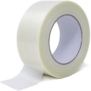 gws Filamentklebeband 40951-101, in Längsrichtung glasfaserverstärkt, 50mm x 50m