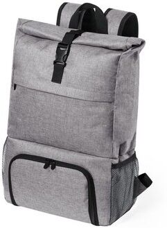 Sac à dos glacière publicitaire Howar polyester PEVA gris