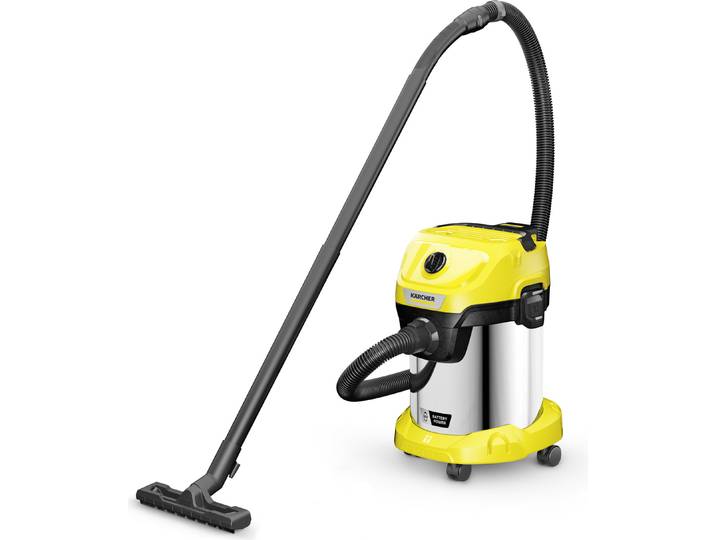 Aspirateur tambour Kärcher WD 3-18 17 L Sec et humide 225 W Sac à poussière