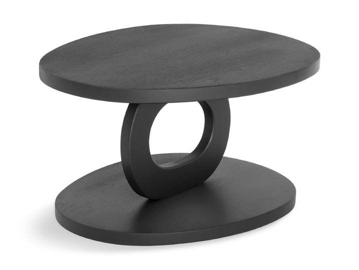 Designer Couchtisch Osvano - Dunkelbraun - Luxusbetten24