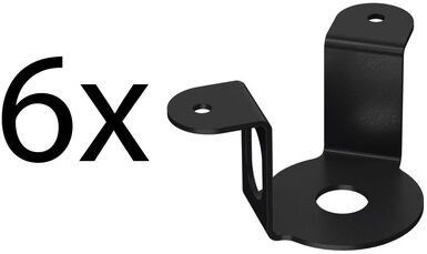 Nexus Lights Uplight Hanging Bracket Bk noir