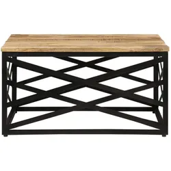 vidaXL Couchtisch 68 x 68 x 35 cm Massivholz Mango