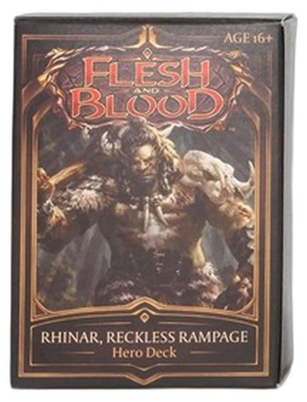 Legend Story Studios Flesh and Blood Welcome to Rathe - Rhinar, Reckless Rampage Hero Deck