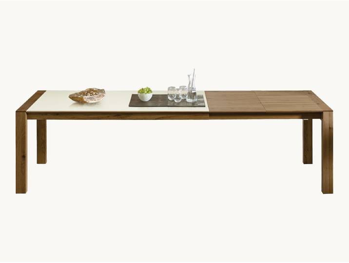 Tisch Alivio - ohne Auszug - 90x100 cm - Wildeiche - Holz