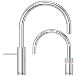 Quooker Nordic Round Twintaps COMBI verchromt glänzend *7 Jahre Garantie* 22NRCHRTT