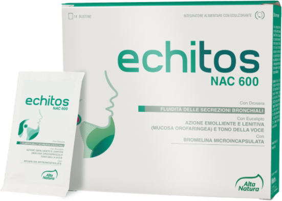 ALTA NATURA-INALME Srl Alta Natura, Echitos NAC 600, 14 Bustine