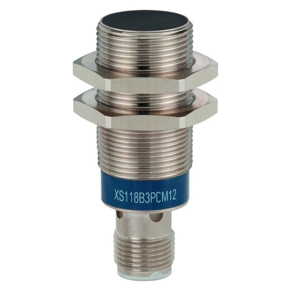 TE Sensors Inductive Sensor SR 8mm M18 PNP (Schalter) (XS118B3PCM12)