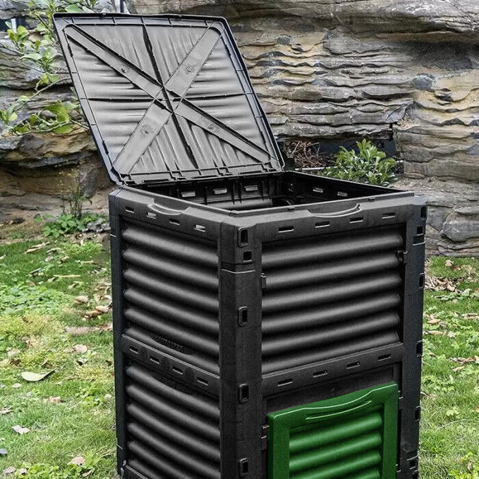 james grass Composteur de Jardin pour déchets organiques 300L