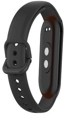 Everyday Crate 12mm Silicone Watch Band Soft Adjustable Replacement Wrist Strap For Smartwatch black