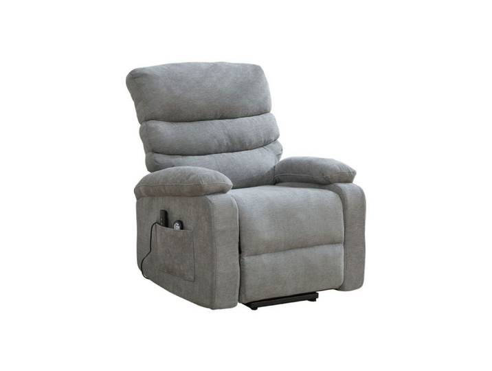 Fauteuil releveur électrique gris massant chauffant
