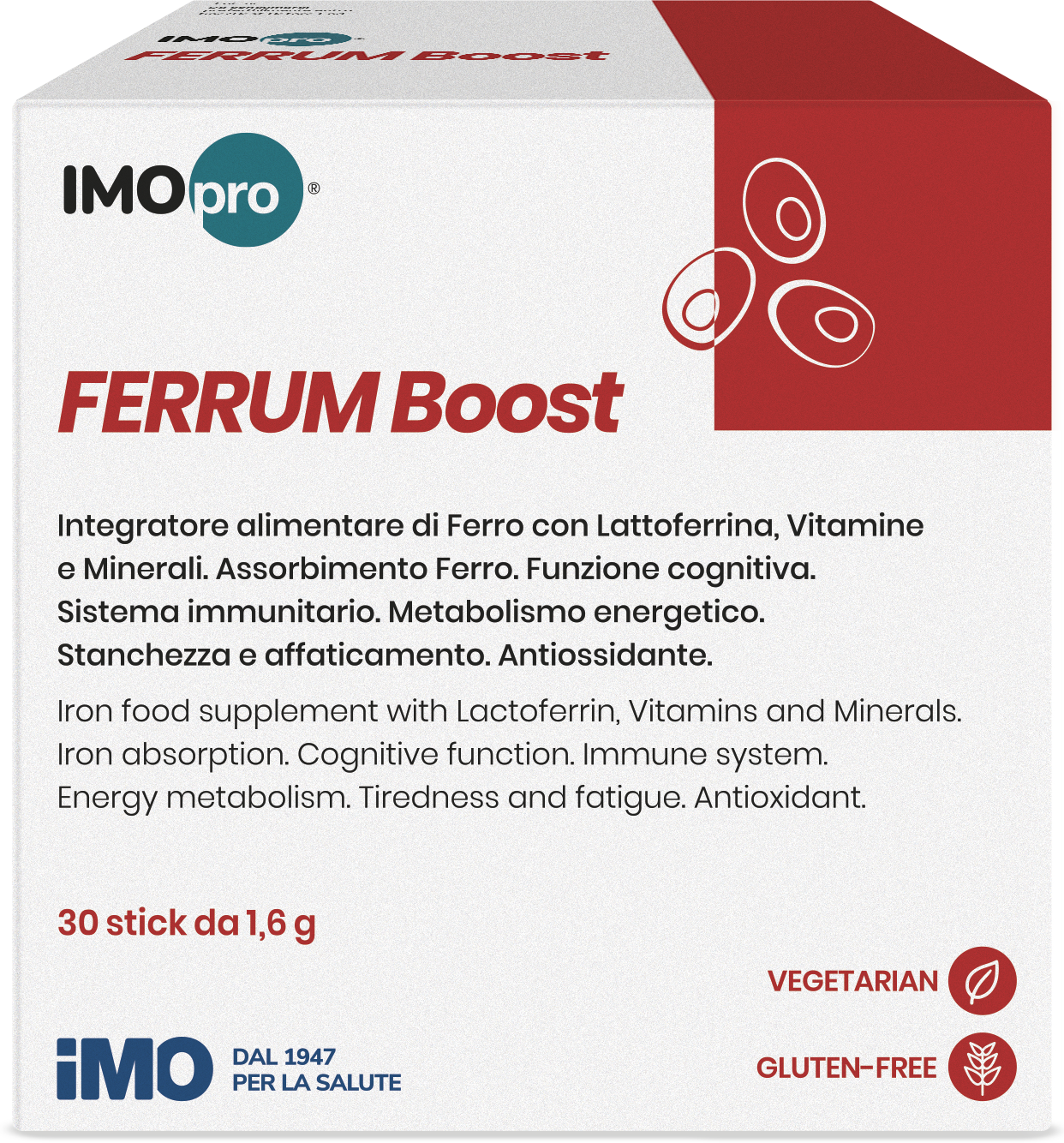 IMO SpA IMOpro Ferrum Boost, 30 stick