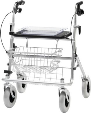 Rollator B XXL silber-metallic>>>>