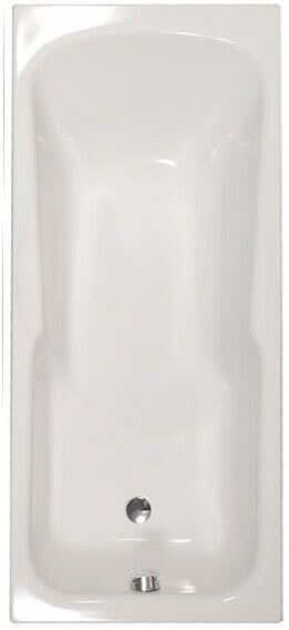 Caribia Rhodos 170 rectangular bathtub incl. foot frame