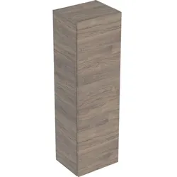 Geberit Smyle Square Mittelhochschrank, 500361, 36x118x29,9cm, mit eine Tür, 500.361.JR.1, Farbe: Nussbaum hickory /Melamin Holzstruktur