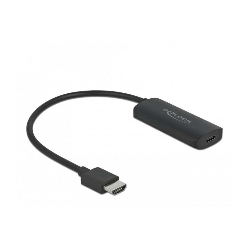 Delock Adapter HDMI-A Stecker zu USB Type-CÖ Buchse (DP Alt Mode) 4K 60