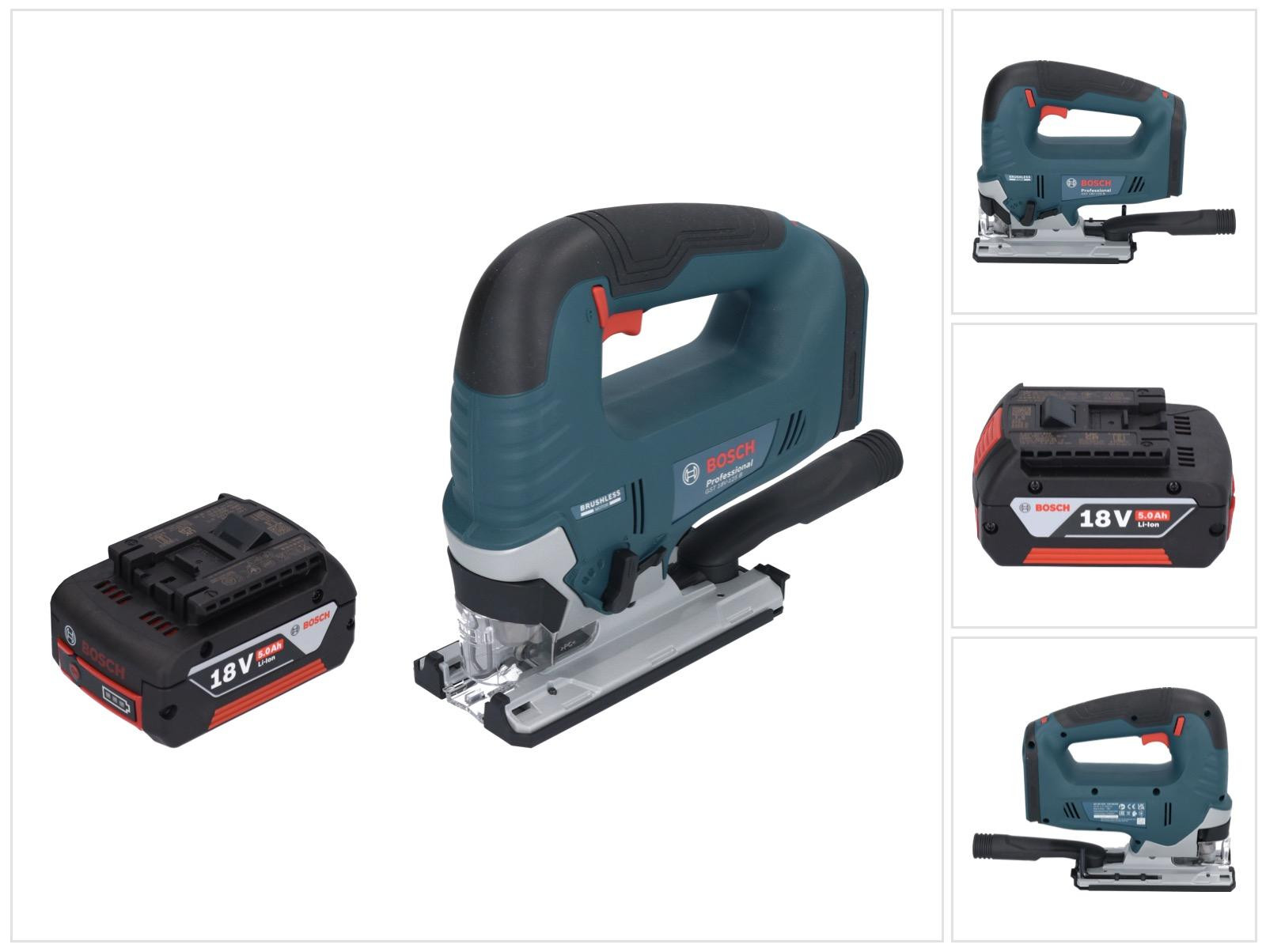 Bosch GST 18V-125 B Professional accu-decoupeerzaag 18 V 125 mm borstelloos met 1x 5,0 Ah accu