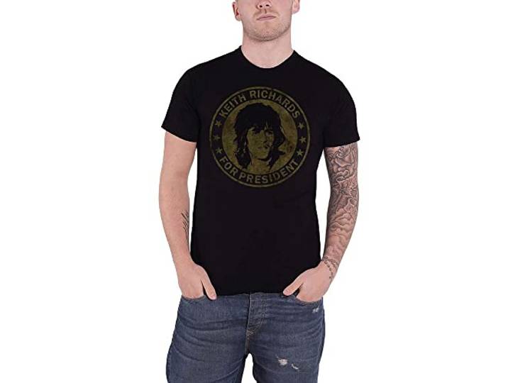 T-Shirt # L Unisex Black # Keith For President