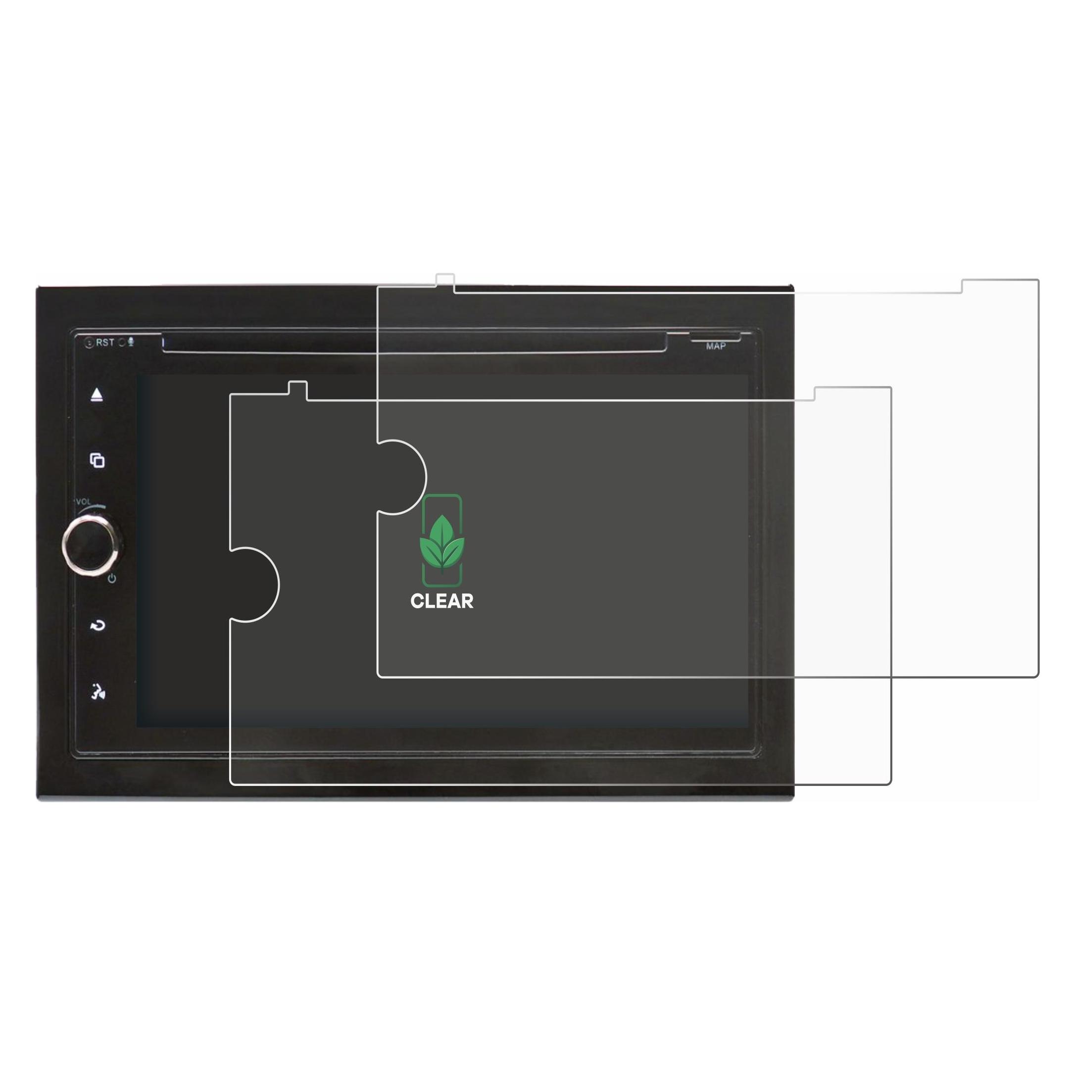ScreenLeaf Schutzfolie für Blaupunkt Vienna 700 DAB Displayschutz Display Schutz Folie Klar Transparent (6162800)