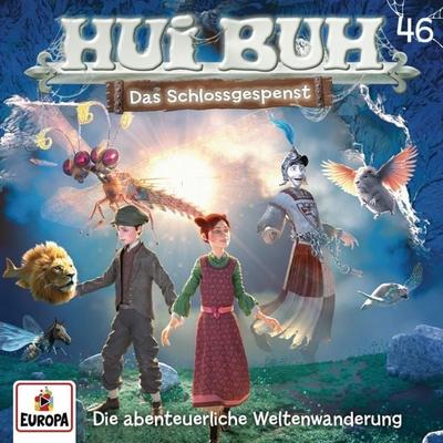 Hui Buh Folge 46: Die abenteuerliche Weltenwanderung - HUI BUH neue Welt, CD, 0198028610827