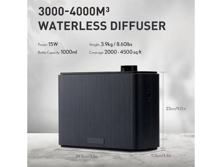 NAMSTE 4000m3 diffuseur de parfum synchronisation intelligente Machine d'air de parfum pour la maison hôtel Spa HVAC diffuseur d'arôme désodorisant électrique