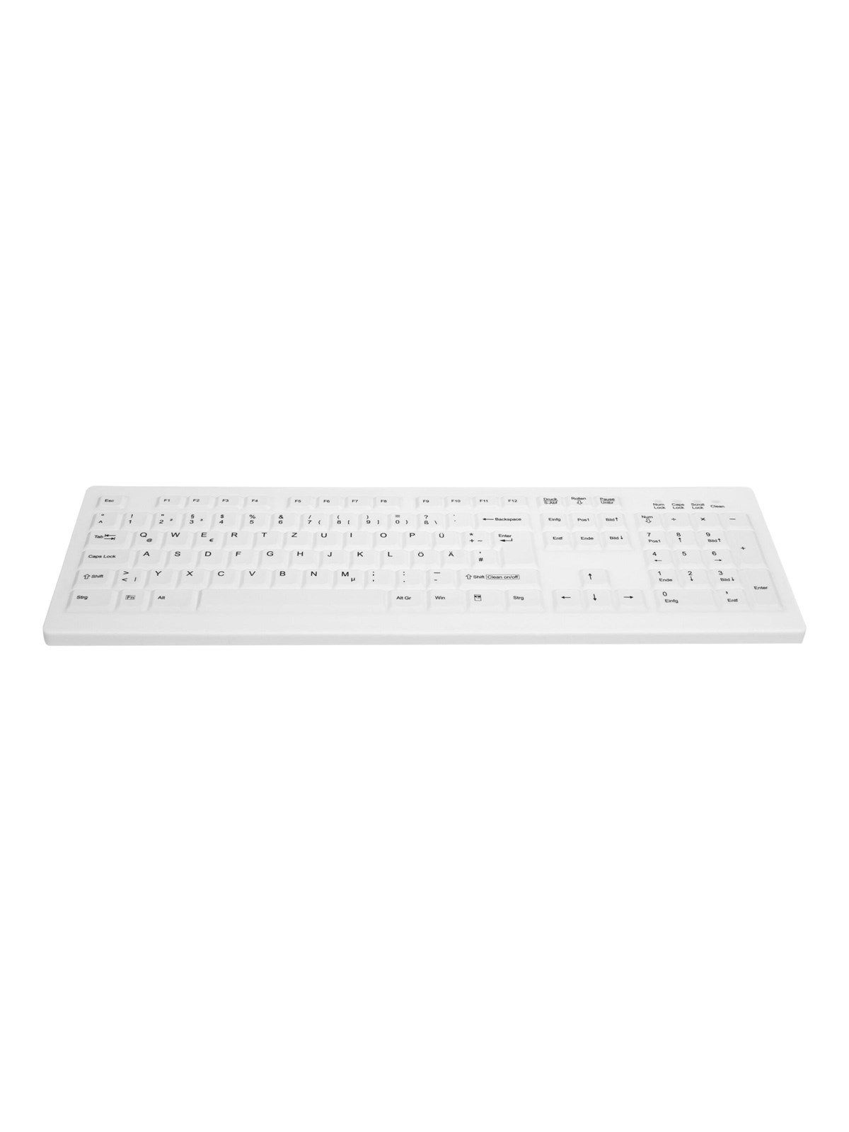 Cherry Active Key MedicalKey AK-C8100 - keyboard - Nordic - white Input Device - Tastatur - Nordic ISO - Weiss