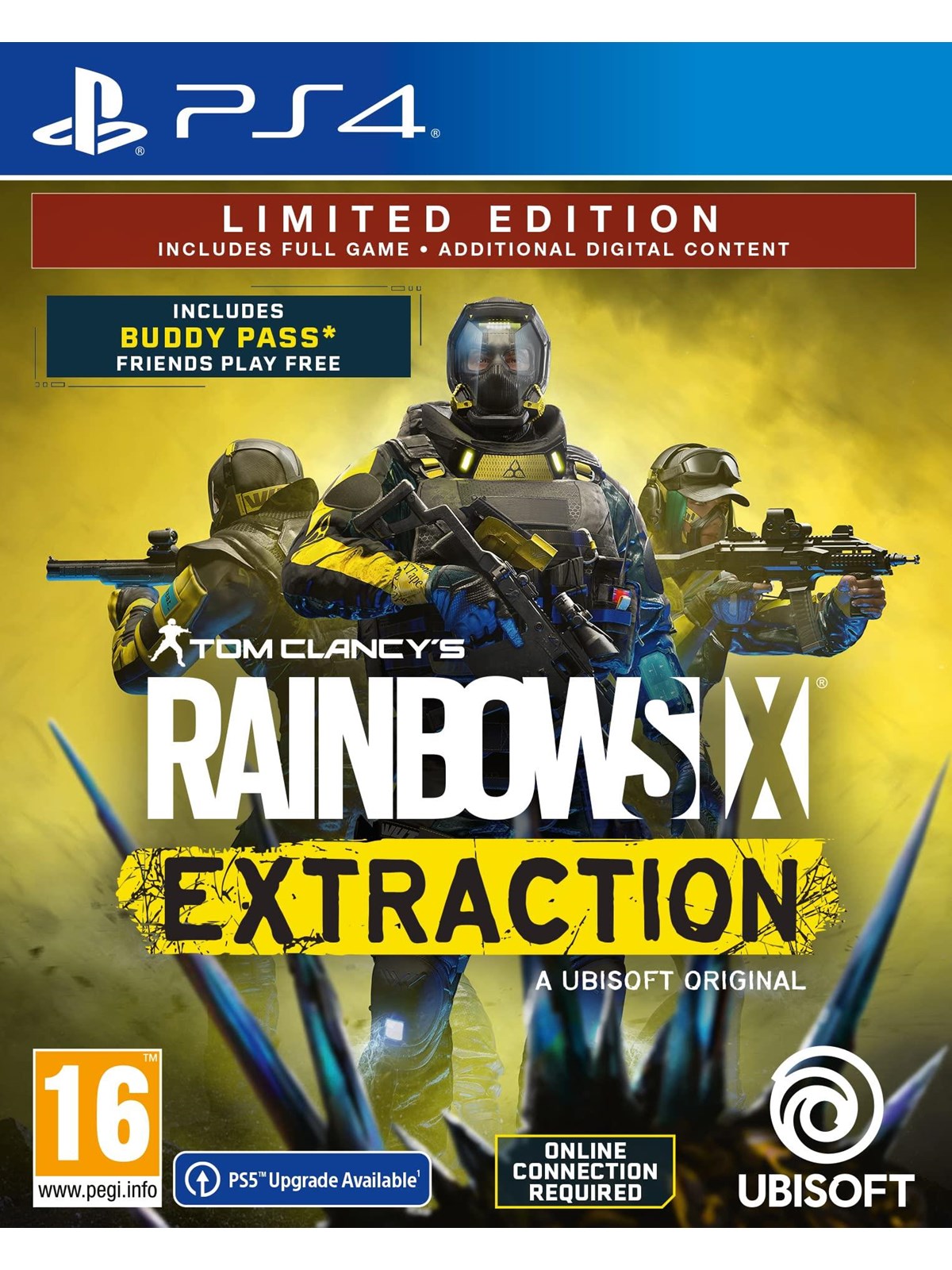 Tom Clancy's Rainbow Six: Extraction (Limited Edition) - Sony PlayStation 4 - FPS - PEGI 18