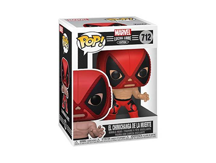 Funko 53874 Marvel Luchadores Deadpool Collectable Toy, Multicolour
