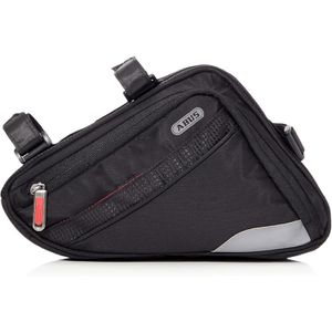 Abus Fahrrad-Rahmentasche ST2250, schwarz, 1,8 Liter, Dreieckstasche, reflektierend, wasserabweisend