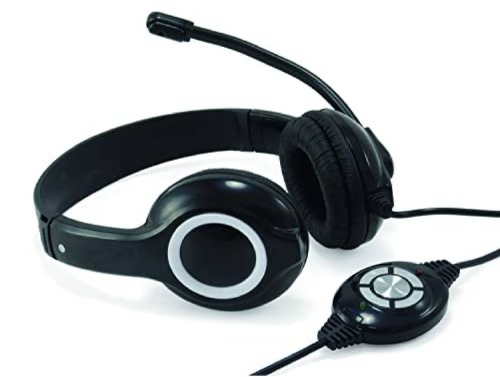 Conceptronic USB-headset 2 m kabel USB2.0 zwart