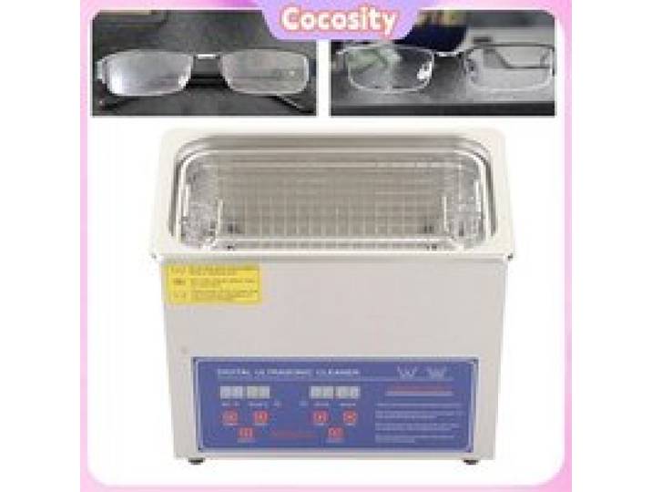 Cocosity machine de nettoyage à ultrasons Nettoyeur à ultrasons capacité 40KHZ electromenager ultrasons Prise UE 200‑240 V