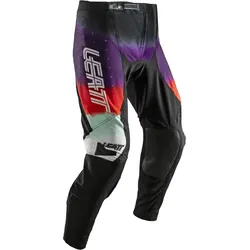 Leatt 4.5 Sunburn, Textilhose Damen - Schwarz/Weiß/Lila/Rot/Grün - L