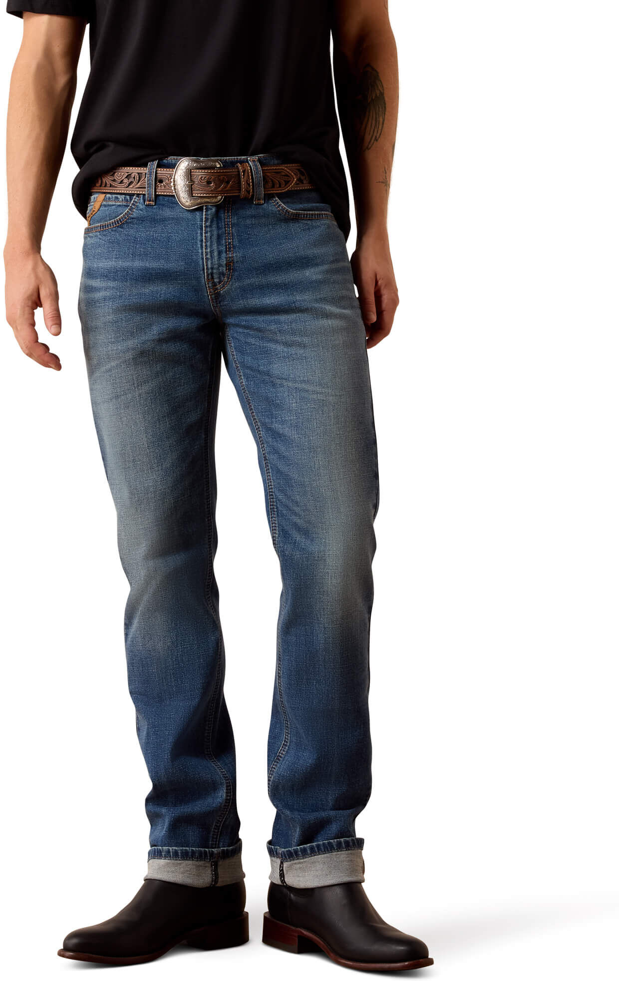 Men's M8 Modern Crosby Straight Leg Jeans in Zane, Size: 32 X by Ariat
