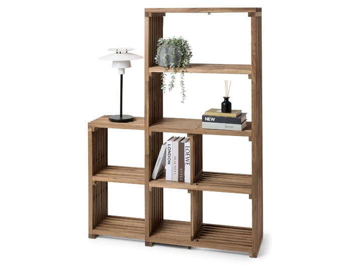 Tchibo - Ausziehbares Regal »Fleksibel« - 75x33,5x160,5cm - akazie -