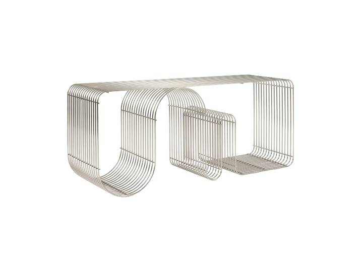AYTM Curva Sitzbank 100 cm Silber