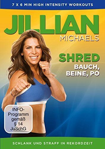 Jillian Michaels - Jillian Michaels - Shred: Bauch, Beine, Po - Preis vom 08.10.2026 07:26:42 h
